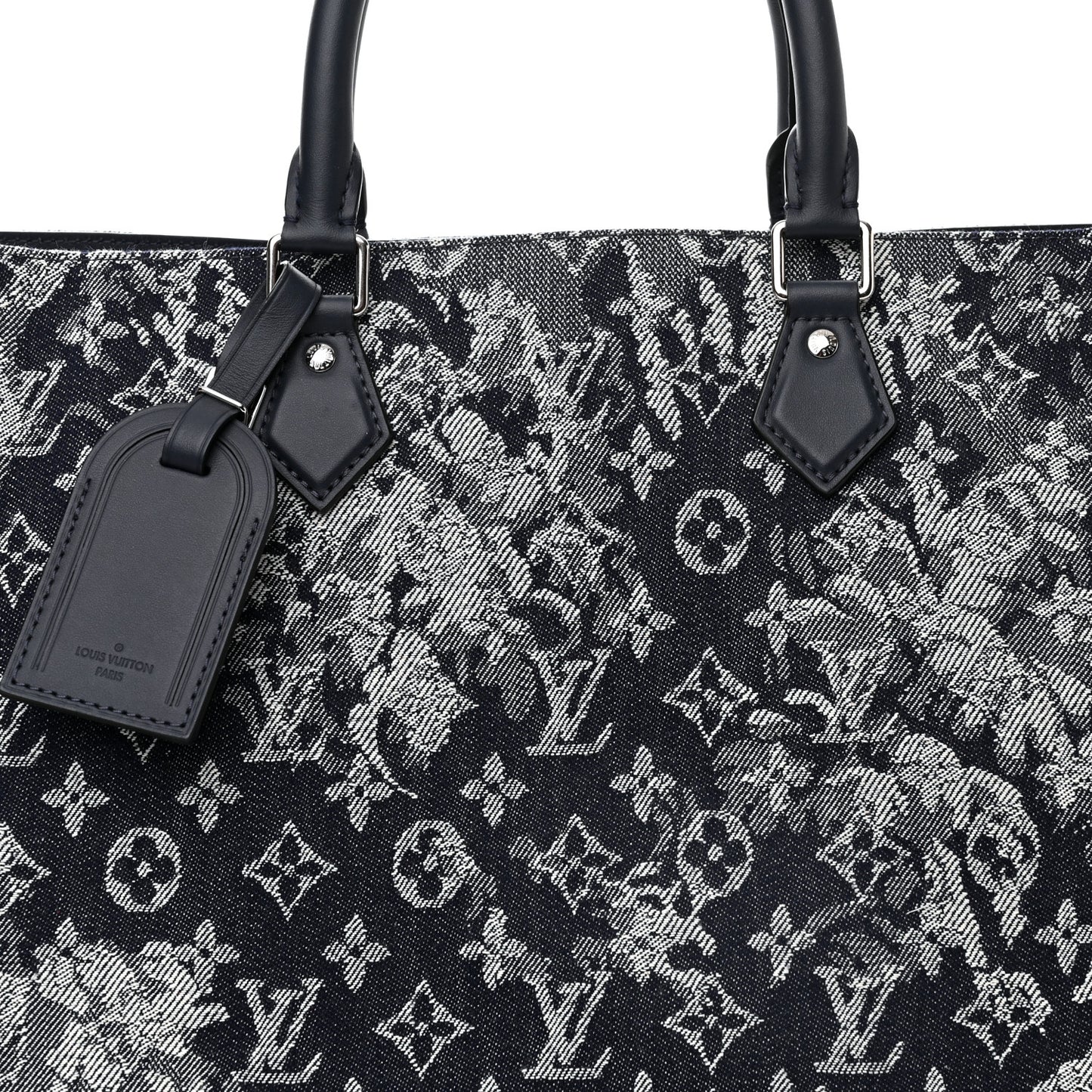 Monogram Tapestry Grand Sac Bleu