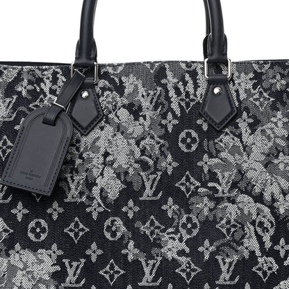 Louis Vuitton Monogram Tapestry Grand Sac Bleu 8 of 10