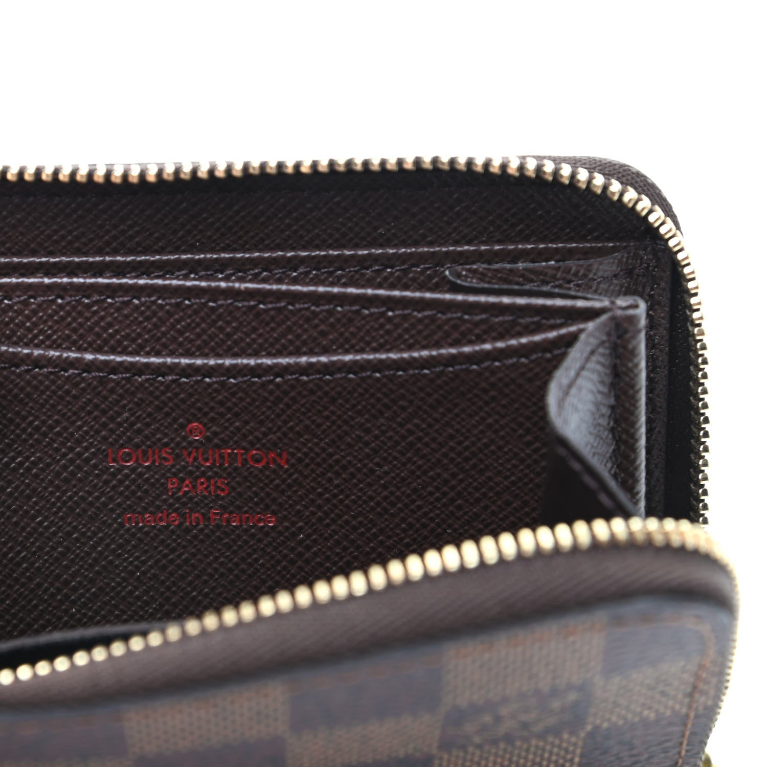 Louis Vuitton Damier Ebene Zippy Coin Purse 6 of 8