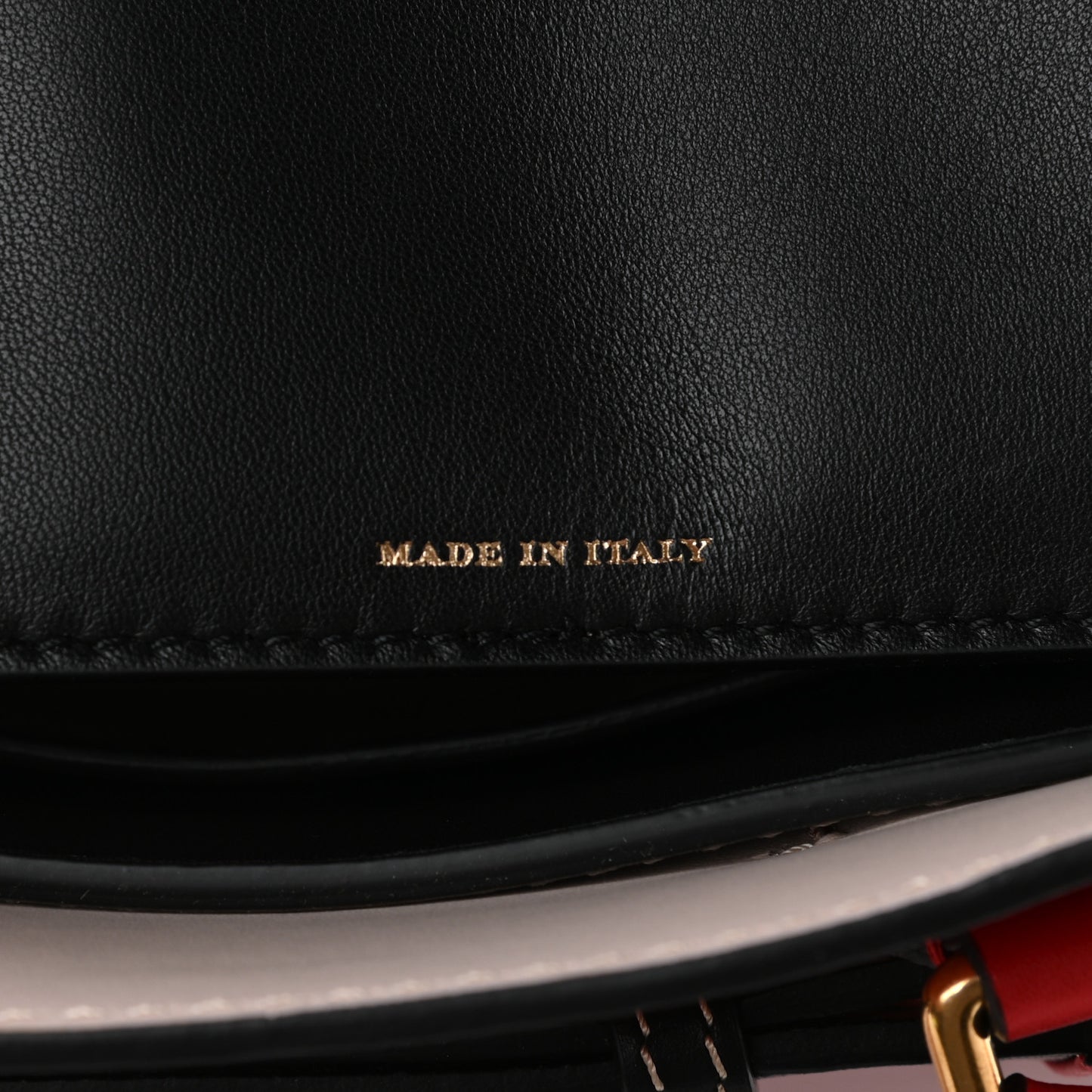 Soft Grain Calfskin Small Belt Bag Bright Military Red