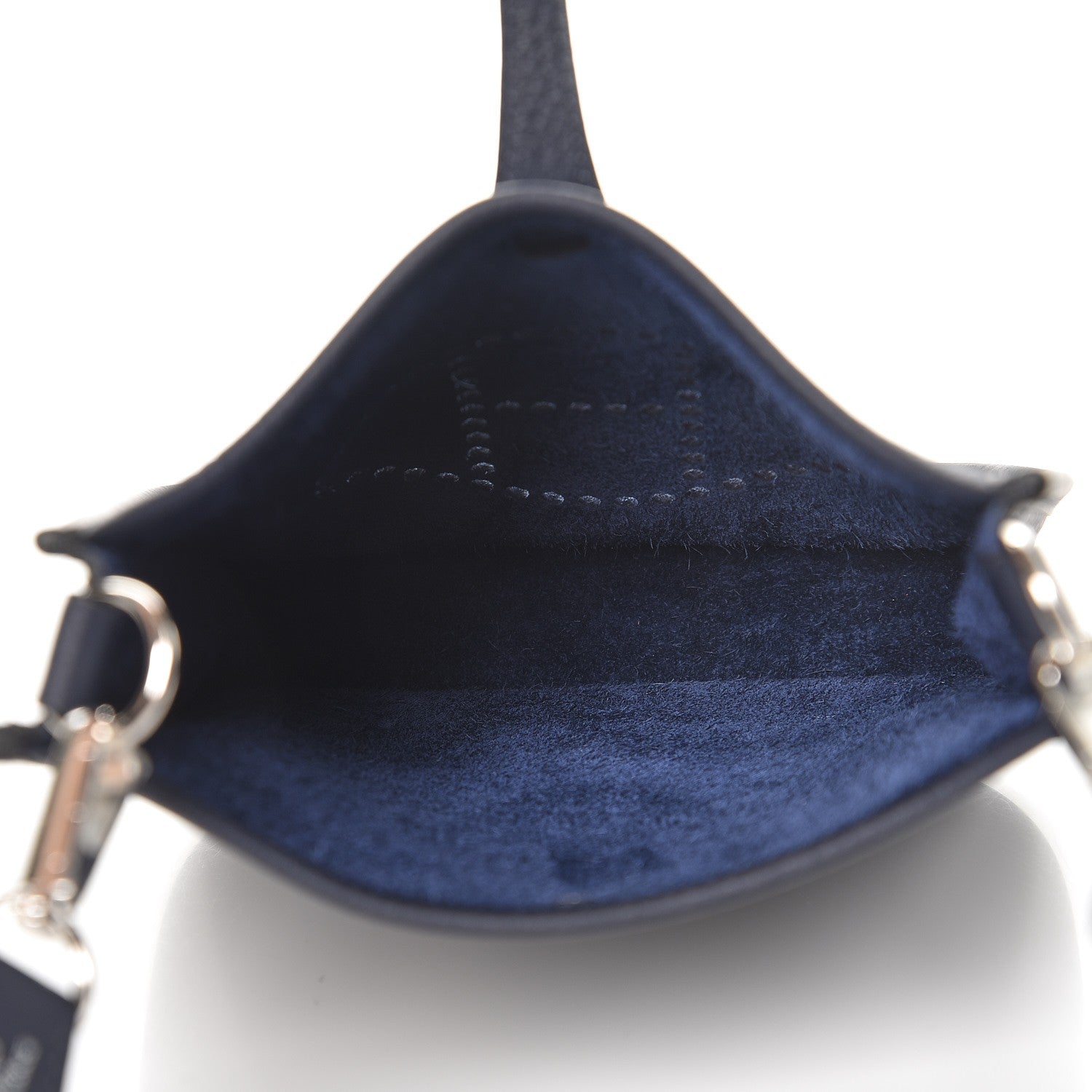 Hermes Taurillon Clemence Evelyne TPM Bleu Nuit 5 of 9
