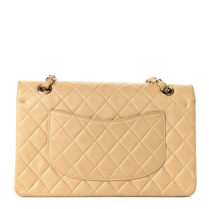 Chanel Lambskin Quilted Medium Double Flap Beige 4 of 19
