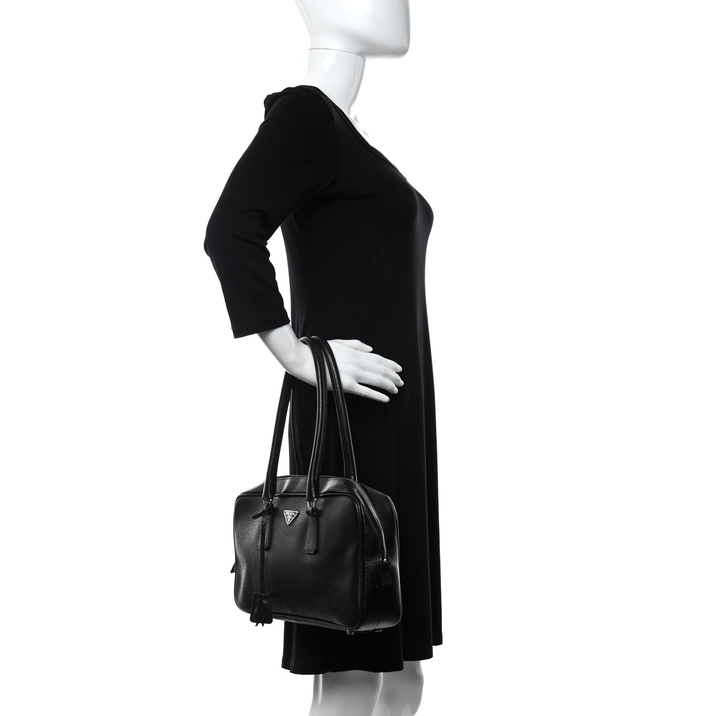 Calfskin Bauletto Black