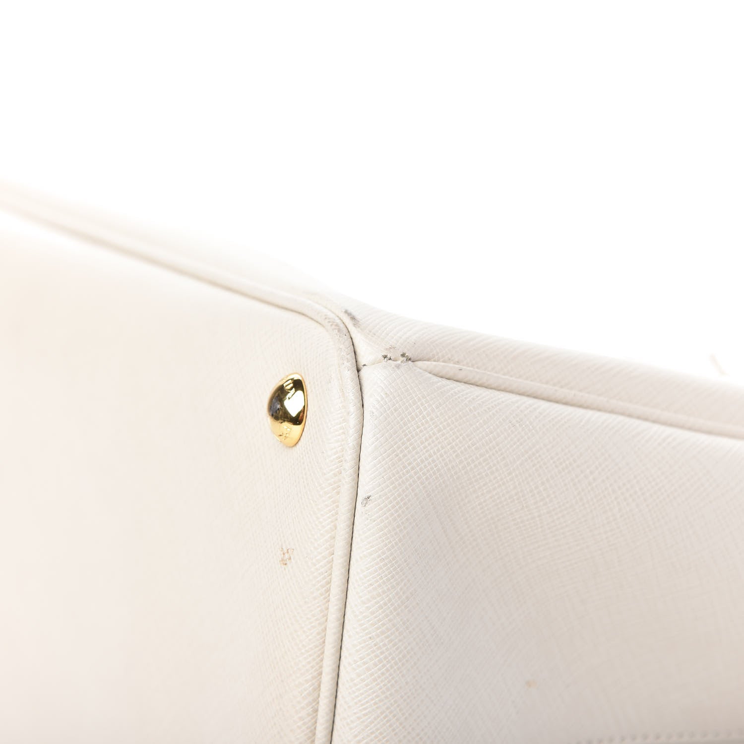 Prada Saffiano Lux Extra Large Galleria Double Zip Tote Talco 12 of 13