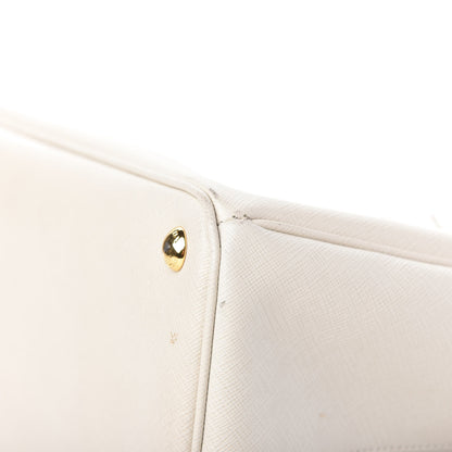 Prada Saffiano Lux Extra Large Galleria Double Zip Tote Talco 12 of 13