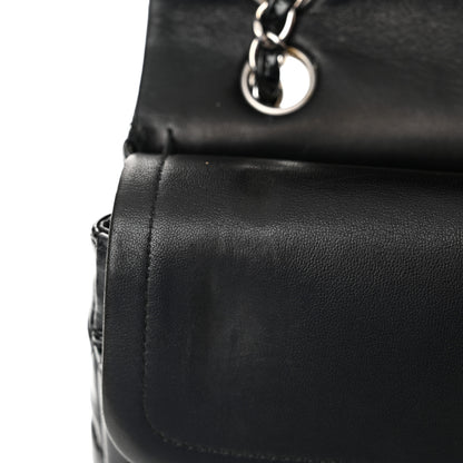 Chanel Patent Quilted Medium Double Flap Black 18 of 20