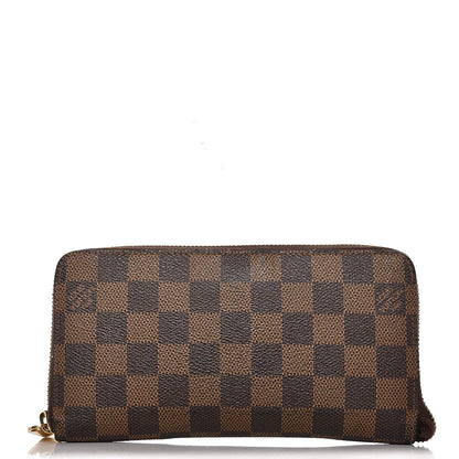 Louis Vuitton Damier Ebene Zippy Wallet 1 of 10