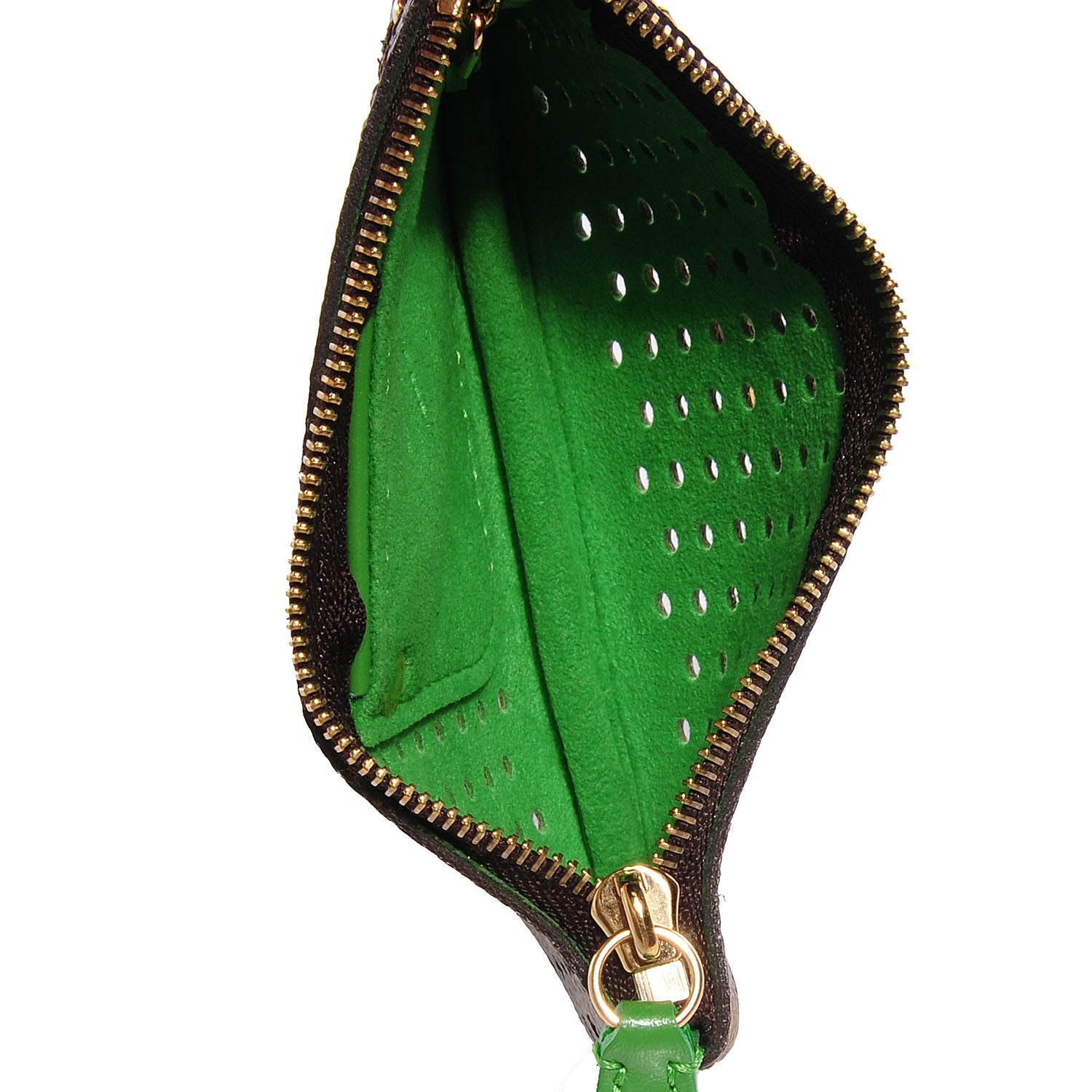 Louis Vuitton Monogram Perforated Key Pouch Green 8 of 8