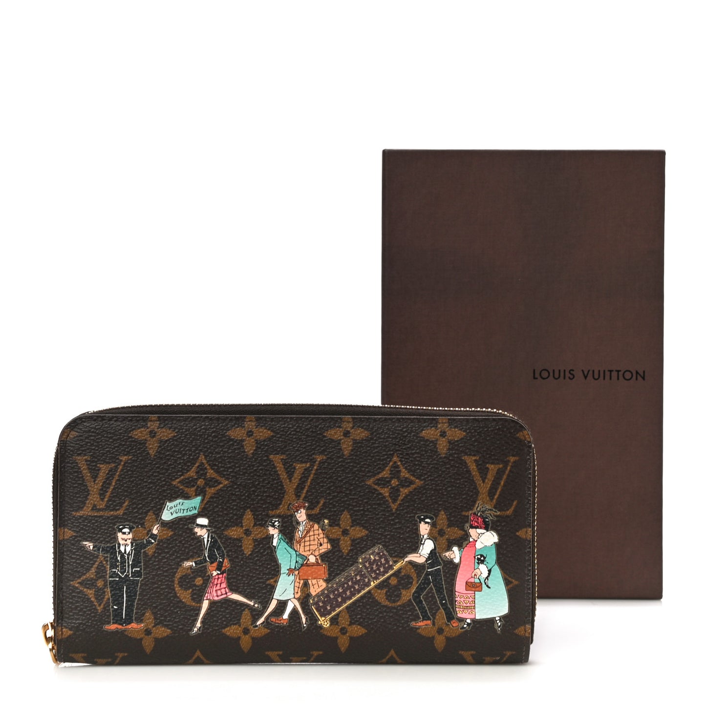 Monogram Illustre Zippy Wallet Rose