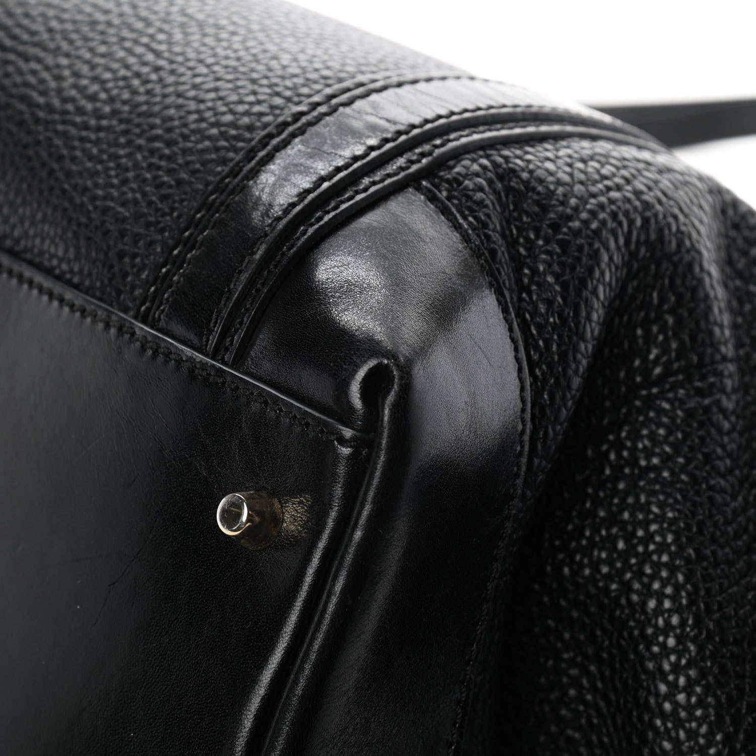 Burberry Grainy Calfskin Diaper Bag Black 12 of 16