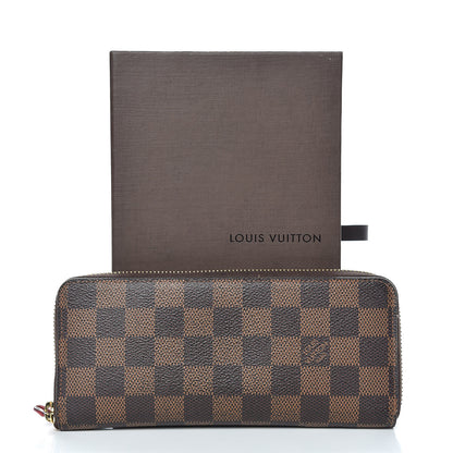 Louis Vuitton Damier Ebene Clemence Wallet 8 of 8