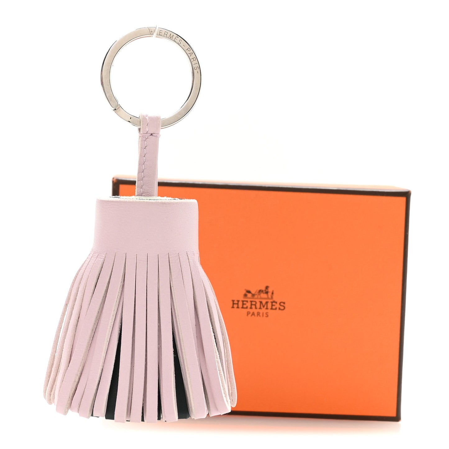 Lambskin Tri-Color Carmen Tassel Key Holder