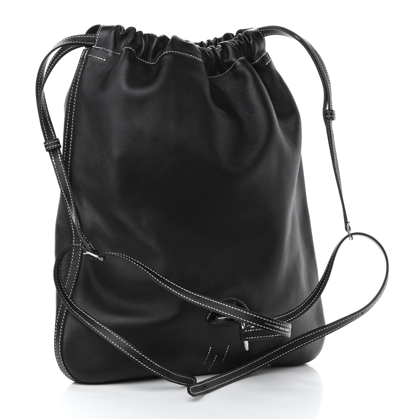Cheri Calfskin Bridado Backpack Black