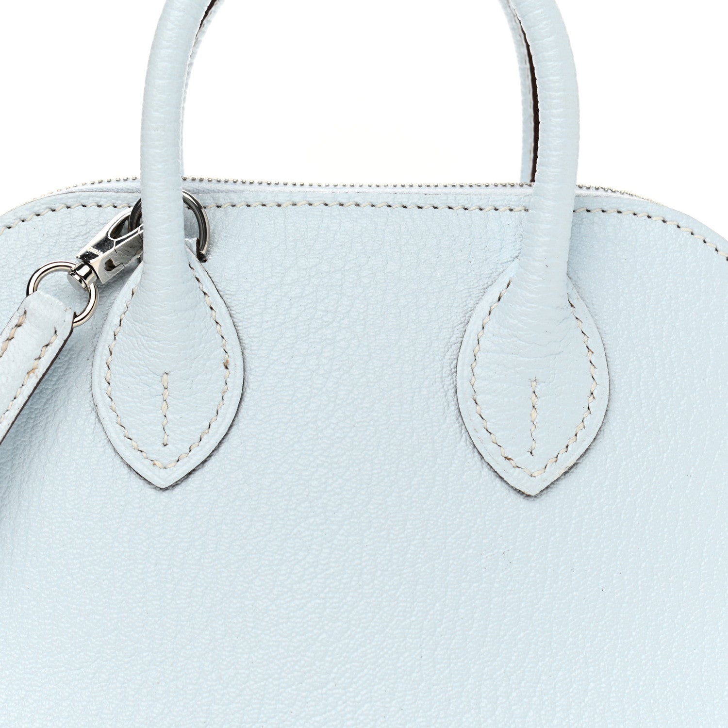 Hermes Chevre Mysore Mini 1923 Bolide Bleu Brume 7 of 9