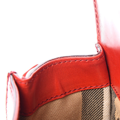Burberry Bridle Calfskin Doyle Crossbody Red 10 of 18
