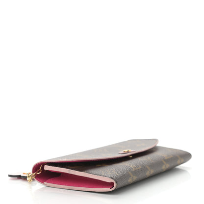 Louis Vuitton Monogram Bloom Flower Emilie Wallet 4 of 7