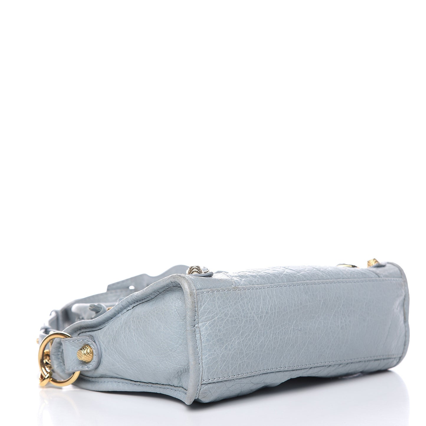 Agneau Giant 12 Gold Hardware Mini City Bleu Opaline