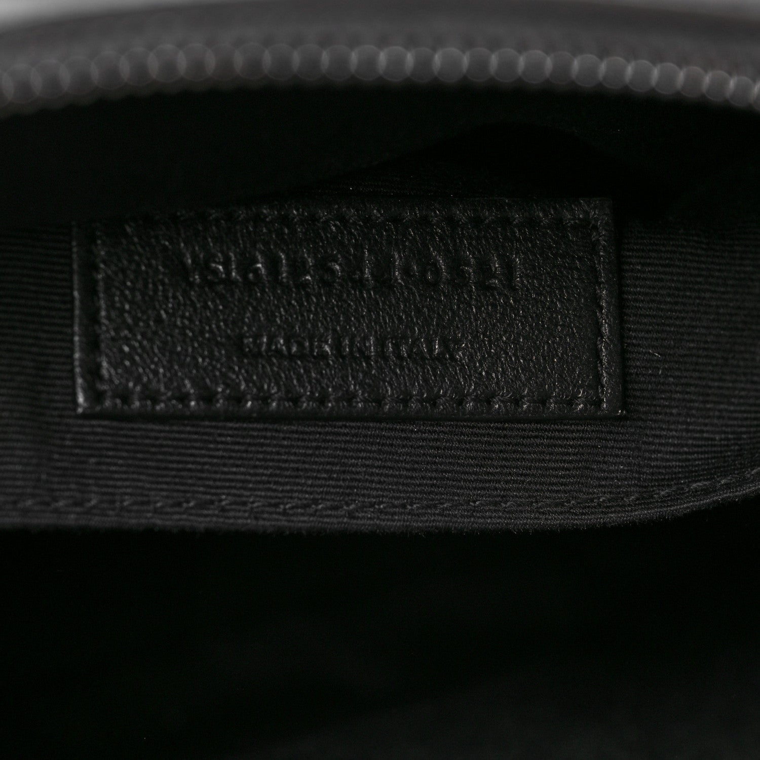 Saint Laurent Calfskin Matelasse Monogram Lou Camera Bag Black 8 of 9