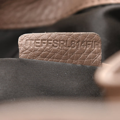 Burberry Calfskin Suede Earlsburn Mixed Media Tote Mole Grey 8 of 14