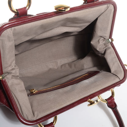 Marc Jacobs Leather Patchwork Stam Bordeaux 5 of 9