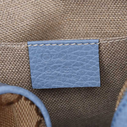 Gucci Monogram Mini Bree Messenger Bag Beige Mineral Blue 6 of 7