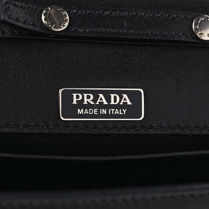 Prada City Calf Saffiano Cahier Astrology Bag Black 6 of 13