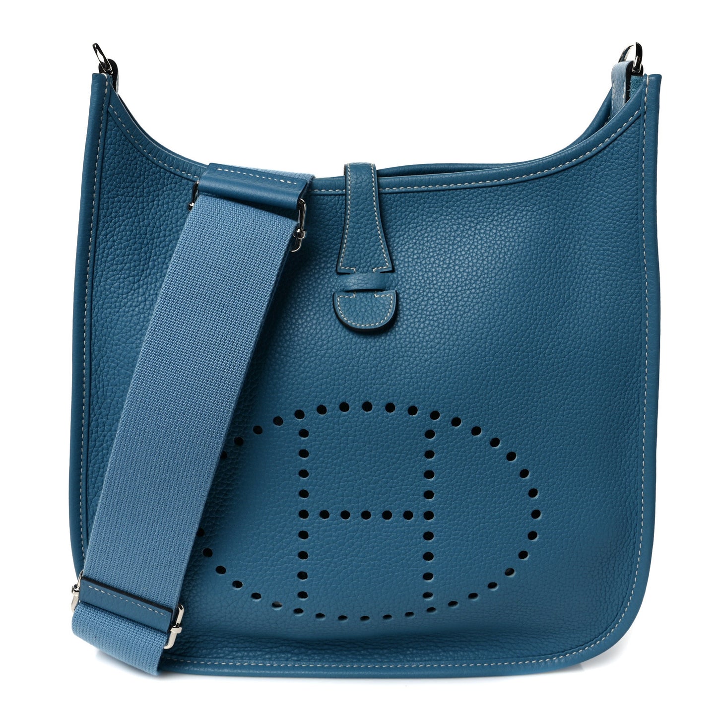 Taurillon Clemence Evelyne III PM Blue Jean