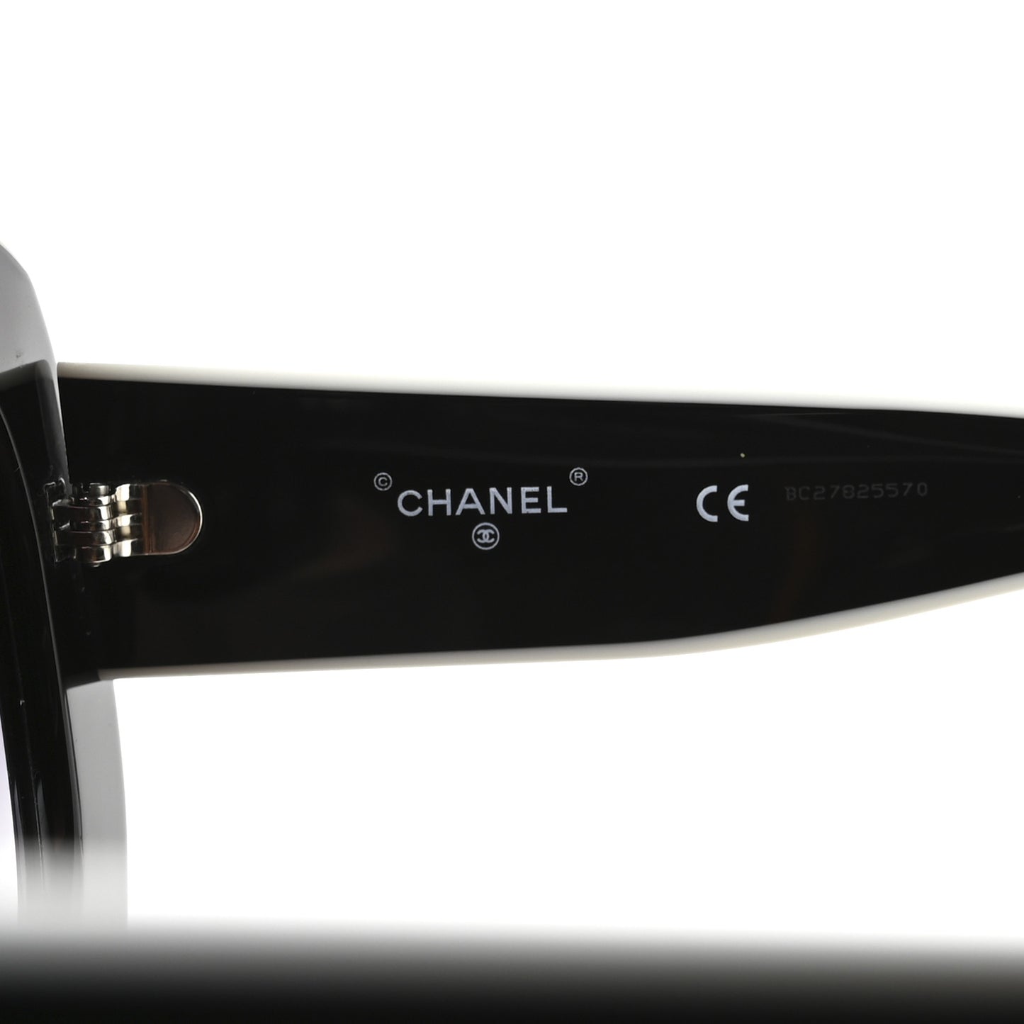 Acetate Sunglasses 71414 Black White