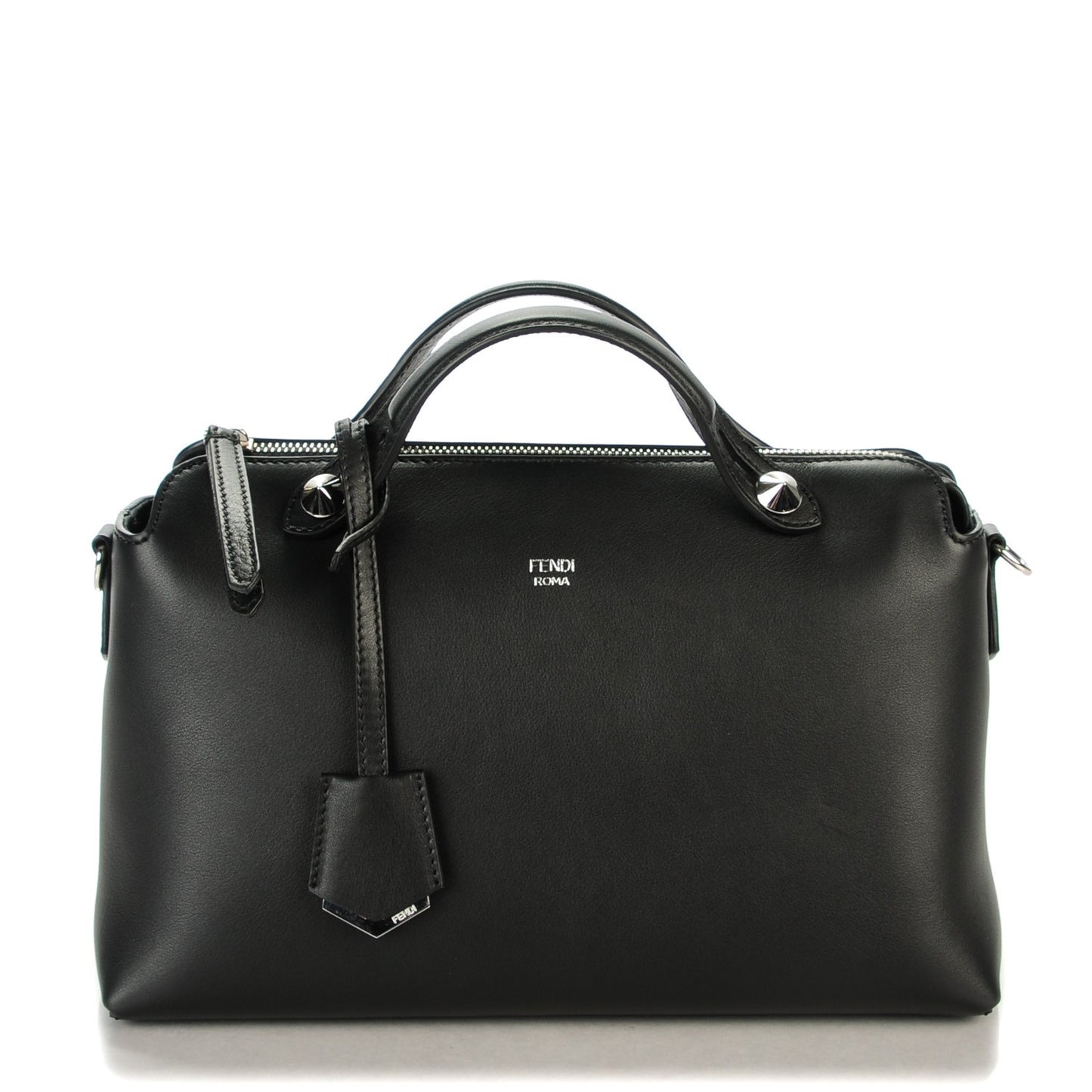Vitello Dolce Medium By The Way Boston Bag Black
