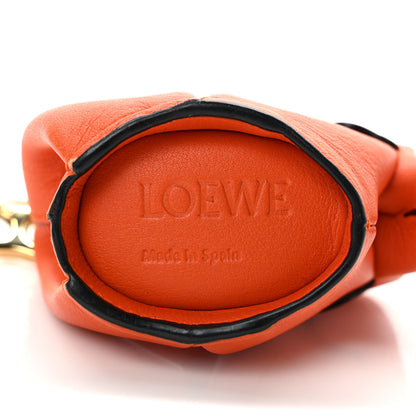 Loewe Calfskin Elephant Charm Orange 4 of 6