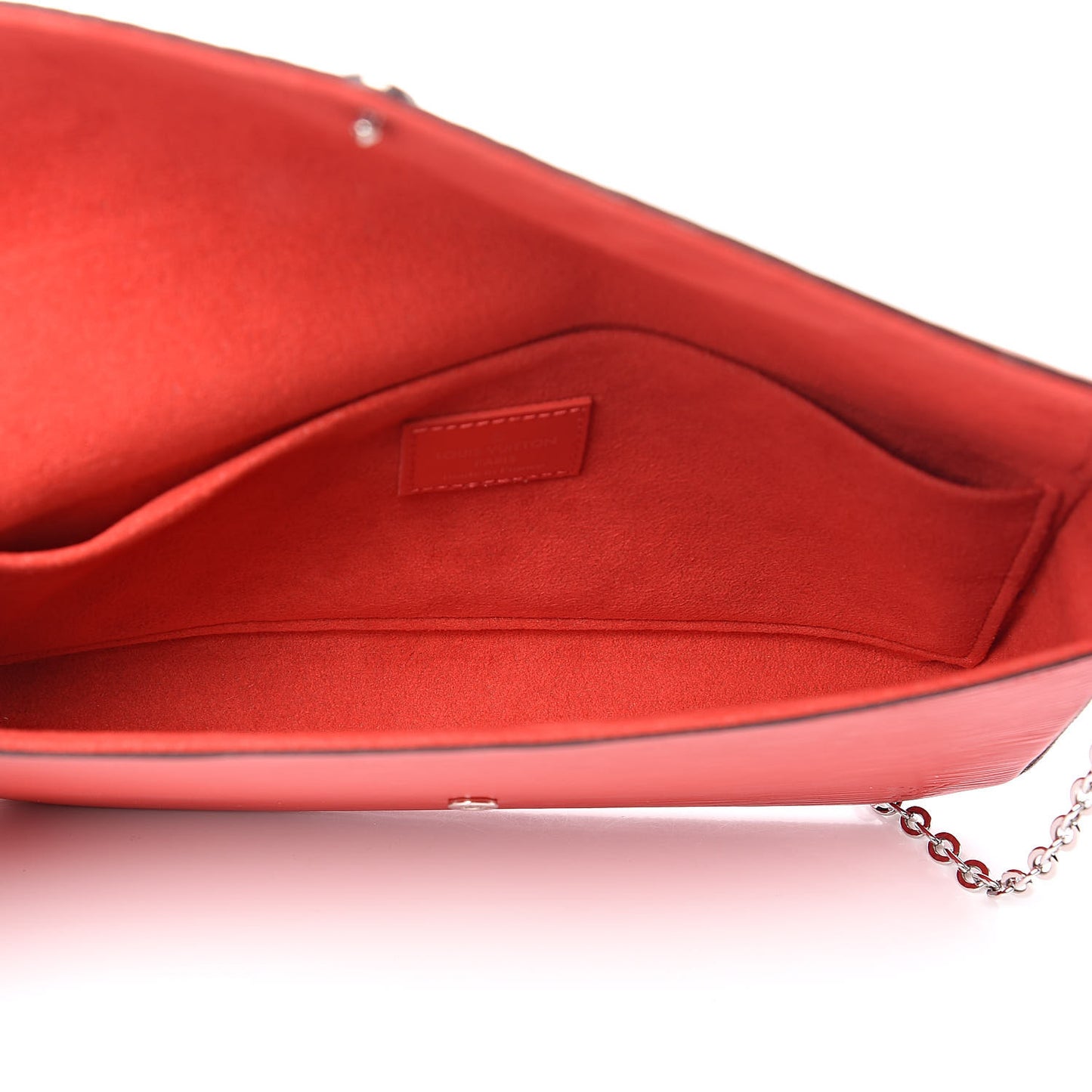 Epi Pochette Felicie Coquelicot