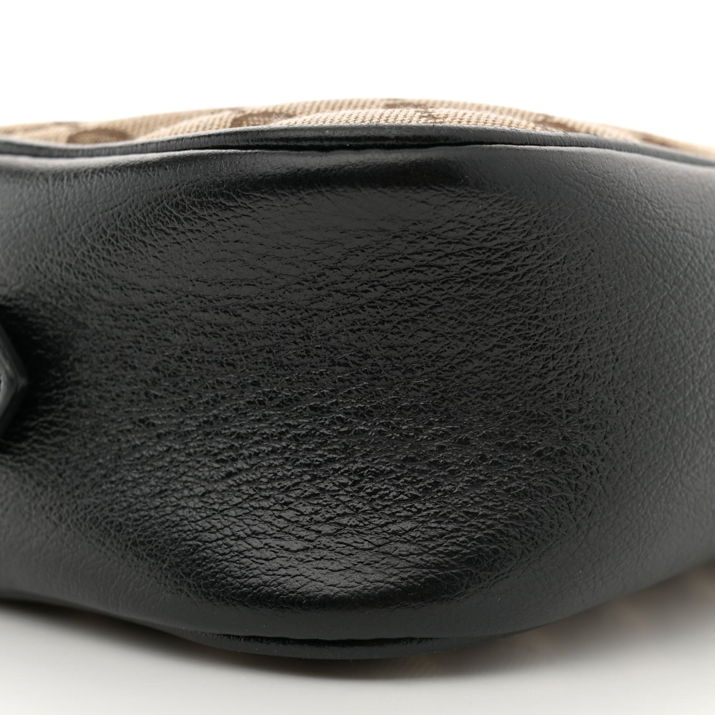 Monogram Matelasse Diagonal Small GG Marmont Chain Shoulder Bag Beige Black