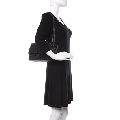 Chanel Aged Calfskin Chevron Quilted 2.55 Reissue 226 So Black 2 of 10
