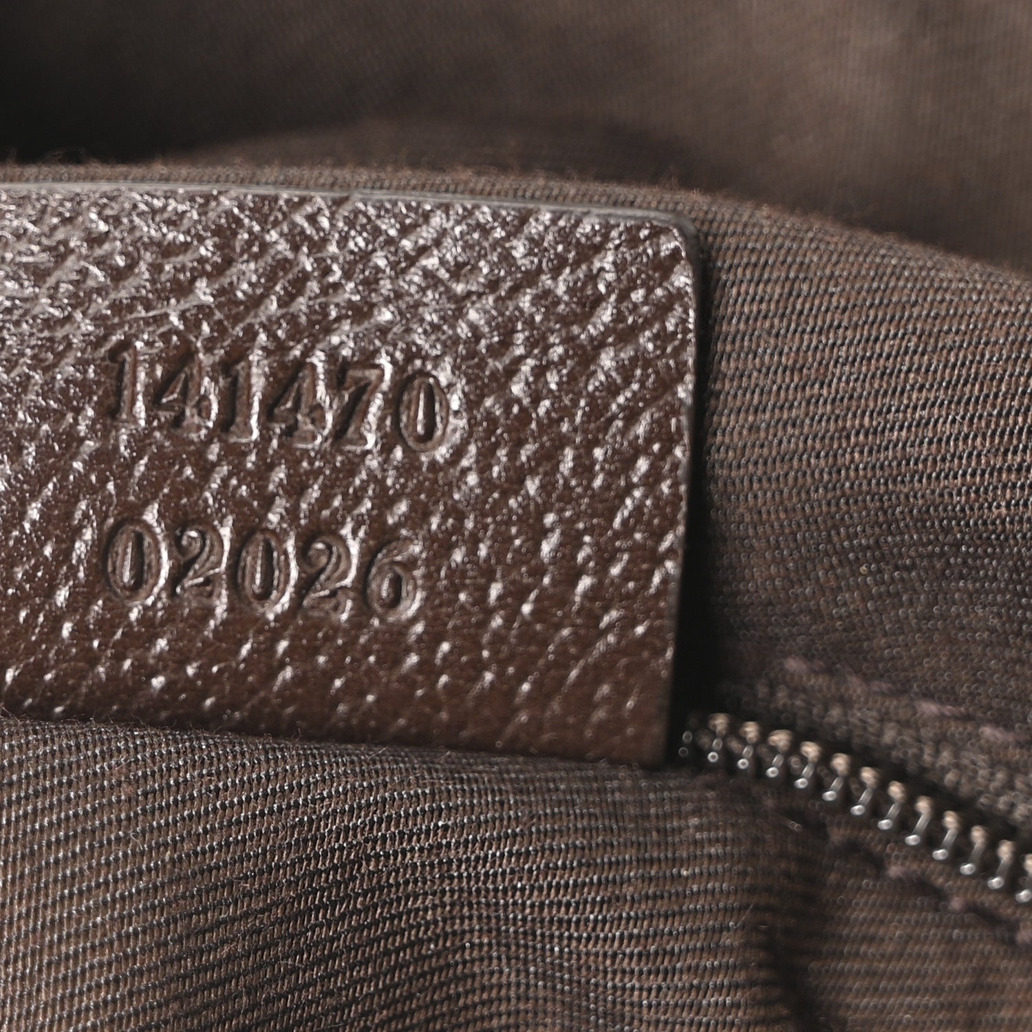 Gucci Monogram Medium Abbey Tote Dark Brown 7 of 10