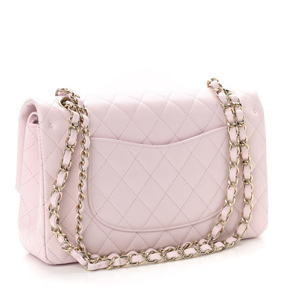Chanel Caviar Quilted Medium Double Flap Light Pink 3 of 11
