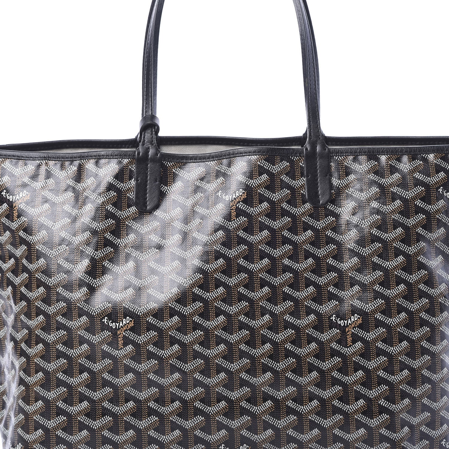 Goyard Goyardine Saint Louis PM Black 8 of 12