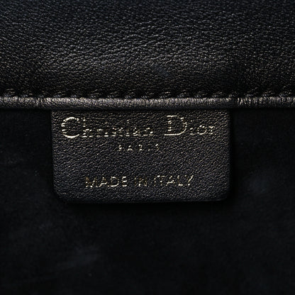 Christian Dior Calfskin Embossed Medium Book Tote Black 6 of 11