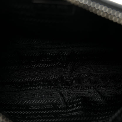 Prada Tessuto Nylon Saffiano Mini Re-Edition 2005 Bag Black 5 of 11