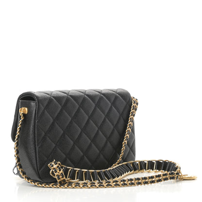Chanel Caviar Quilted Chain Soul Flap Black 4 of 11