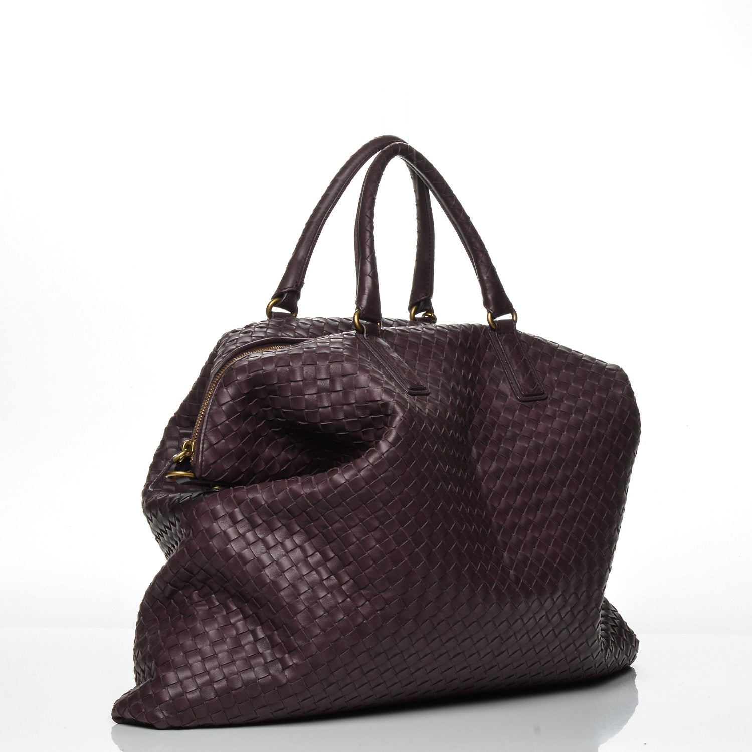 Bottega Veneta Nappa Intrecciato Maxi Convertible Tote Opera 9 of 12