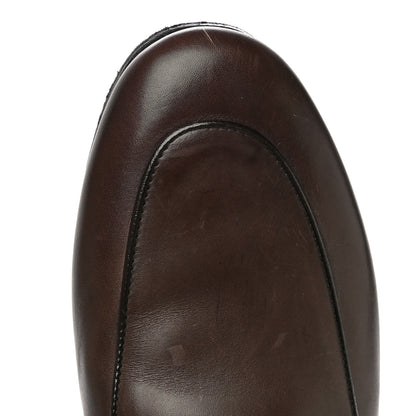 Gucci Calfskin Fur Womens Princetown Slippers 36.5 Brown 25 of 27