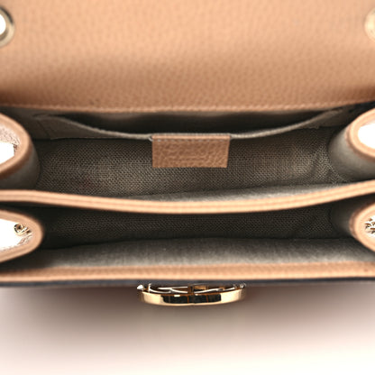 Gucci Dollar Calfskin Small Interlocking G Shoulder Bag Camelia 5 of 11