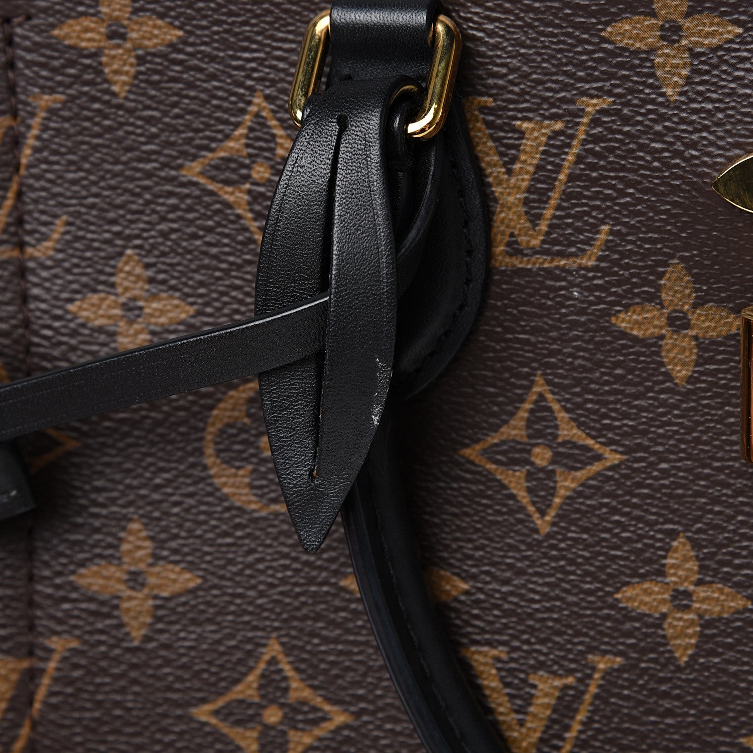 Louis Vuitton Monogram Flower Tote Black 11 of 12