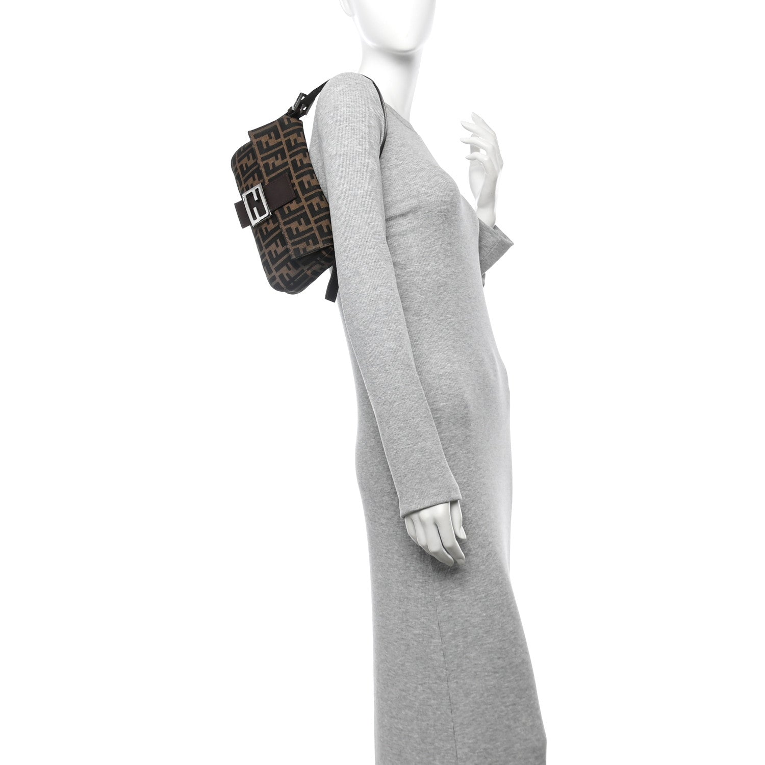 Fendi Zucca Baguette Tobacco 2 of 10