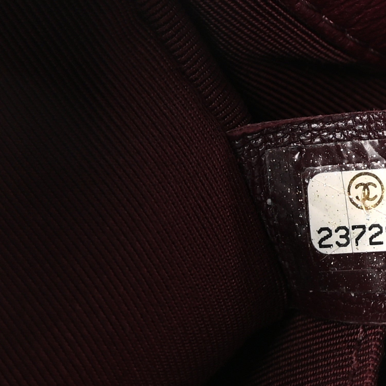 Chanel Velvet Chevron Quilted Small Boy Flap Burgundy 7 of 10