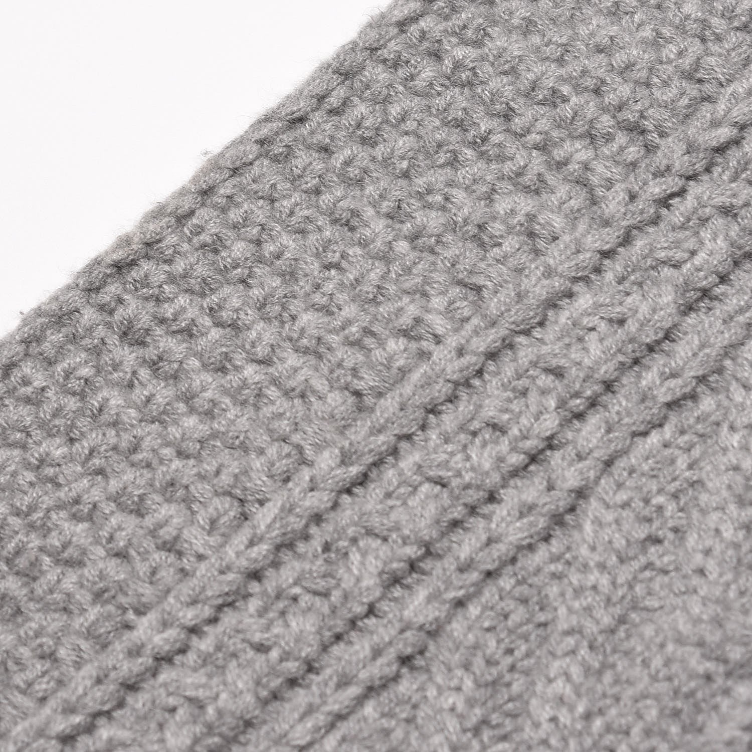 Chanel Cashmere Crystal Sequin CC Scarf Grey 9 of 9