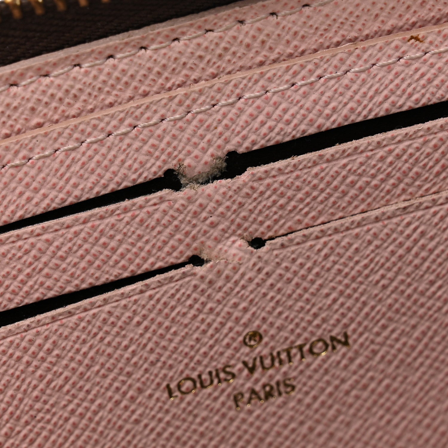 Louis Vuitton Monogram Clemence Wallet Rose Ballerine 9 of 15