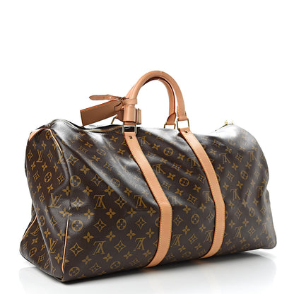 Louis Vuitton Monogram Keepall 50 3 of 10