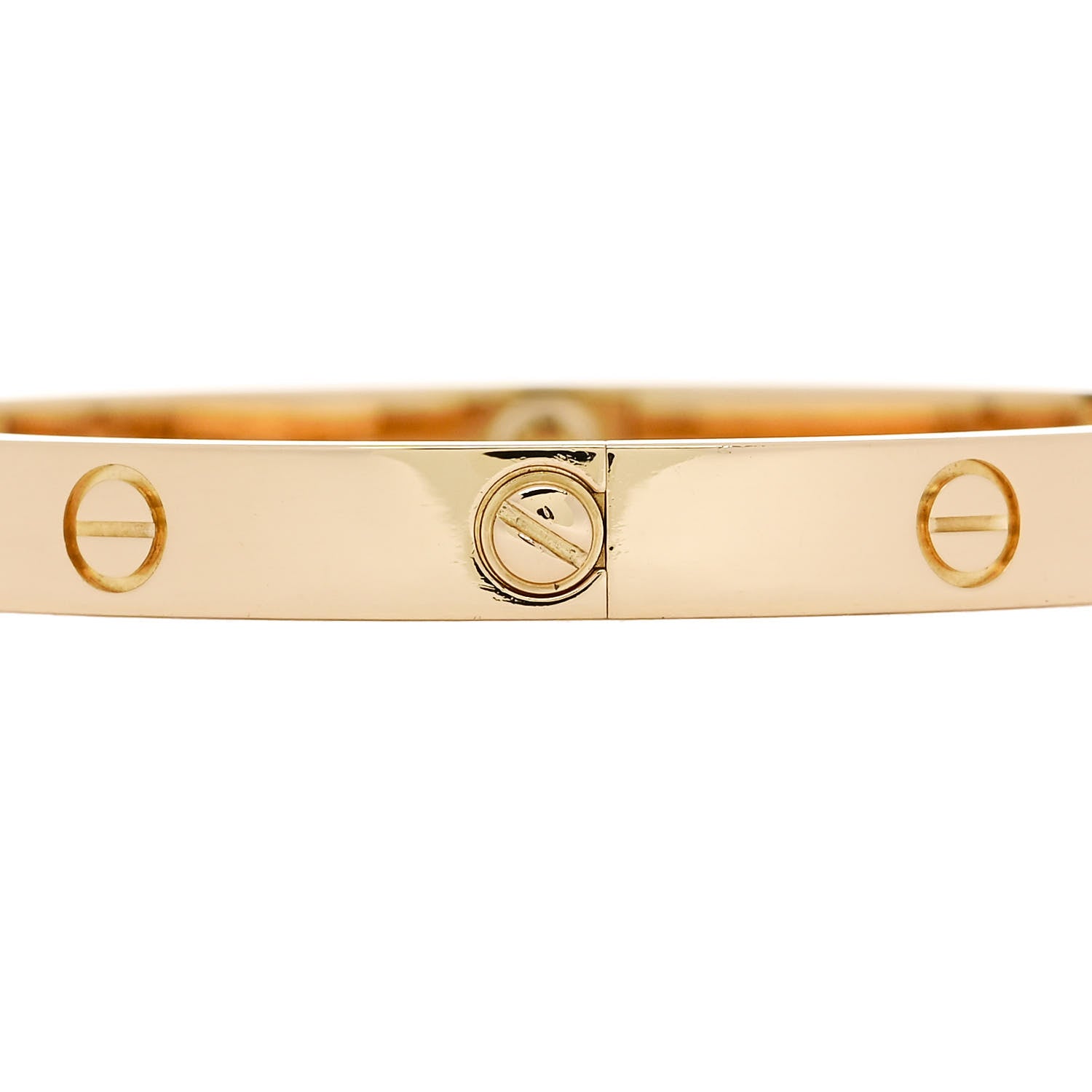 Cartier 18K Yellow Gold LOVE Bracelet 18 4 of 9
