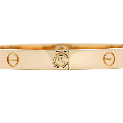 Cartier 18K Yellow Gold LOVE Bracelet 18 4 of 9